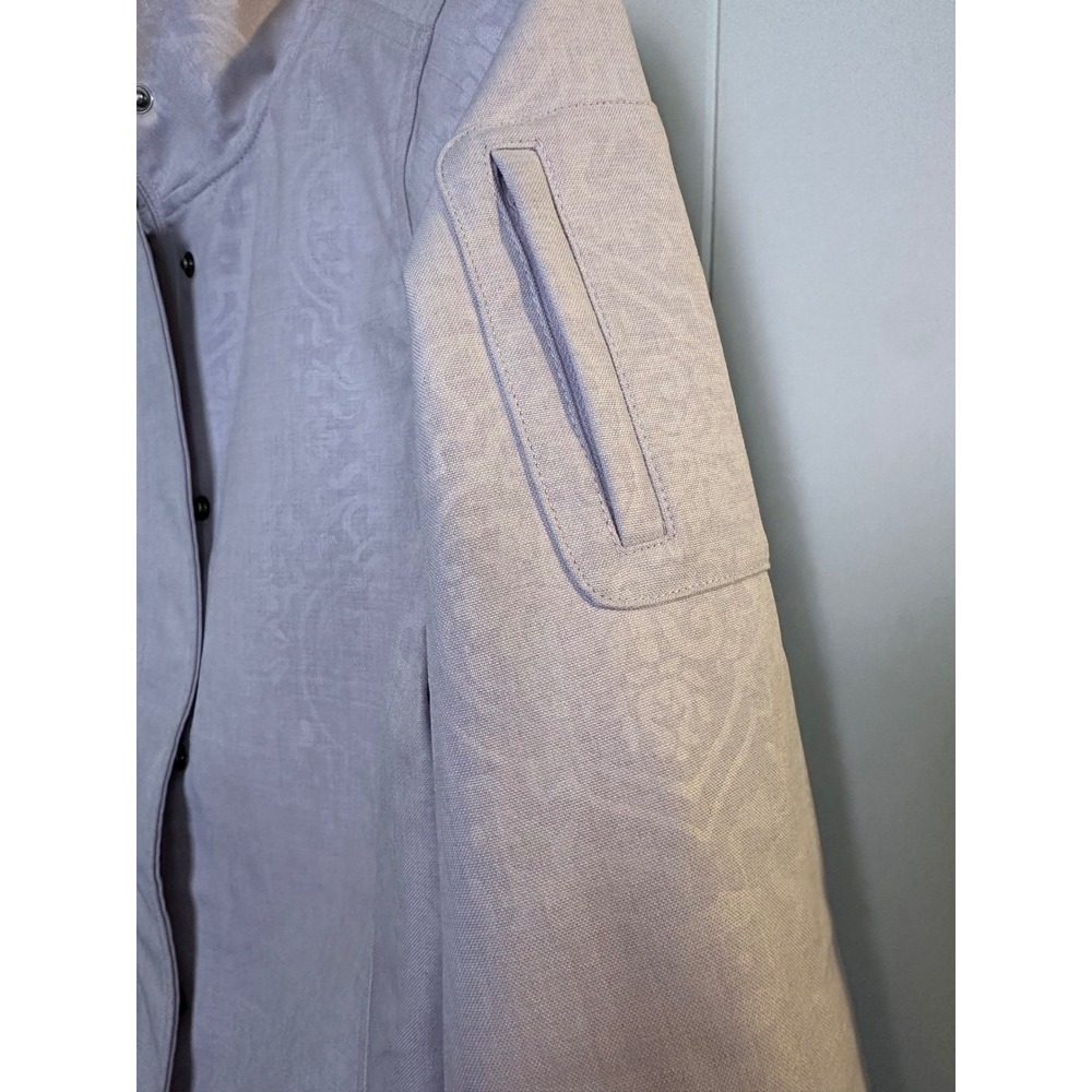 Athleta Lilac Paisley Print Zip Up Jacket Women's‎ Medium NWOT - Picture 4 of 16